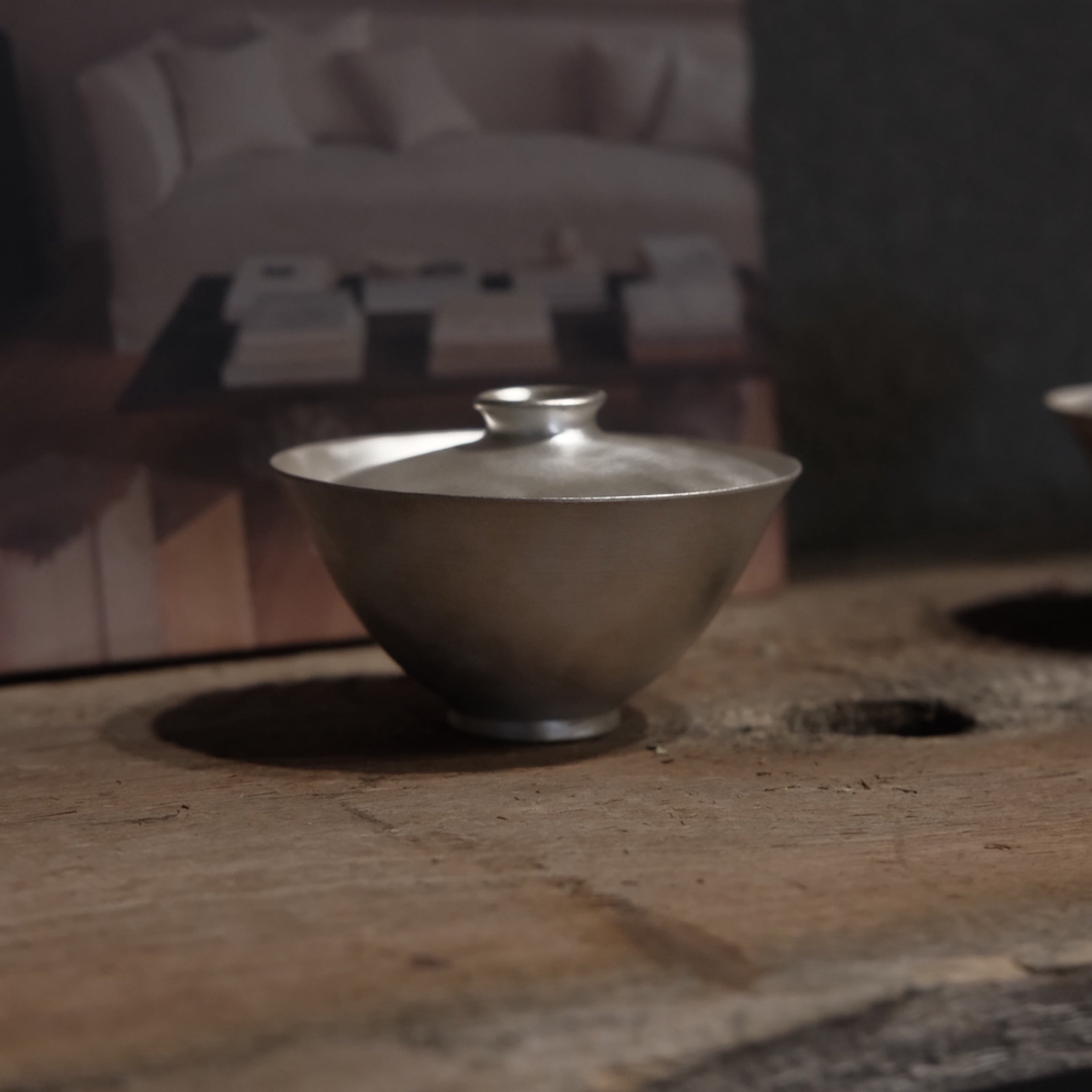 Qinghhua hand painting ceramic tea set 青花盖碗套组| Archi Element